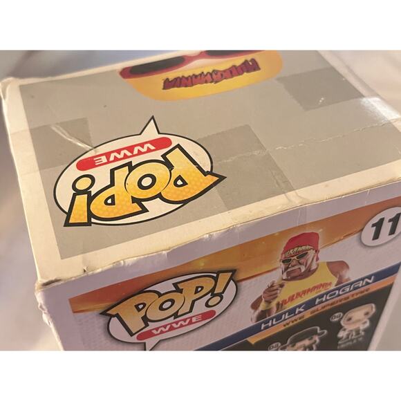 Funko Pop! WWE - HULK HOGAN #11 Vinyl Figure - Wrestling Collectible - Picture 8 of 10